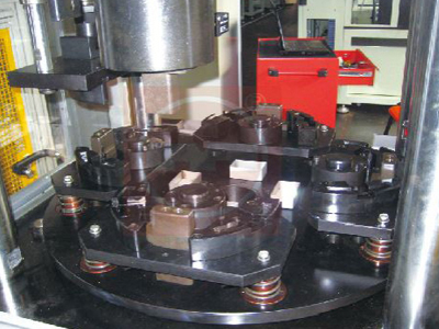 Drum brake assembly line